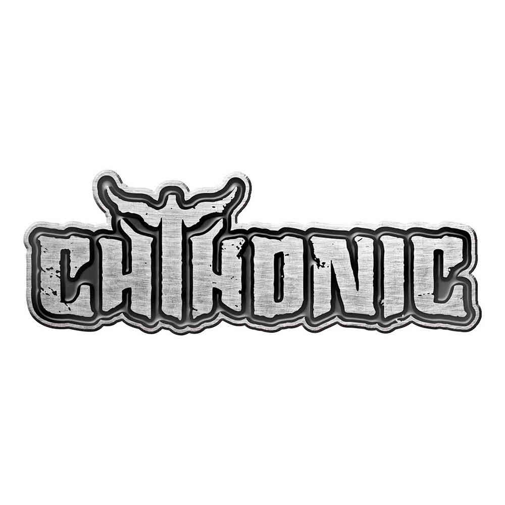 Chthonic - Logo Pin - Zilverkleurig